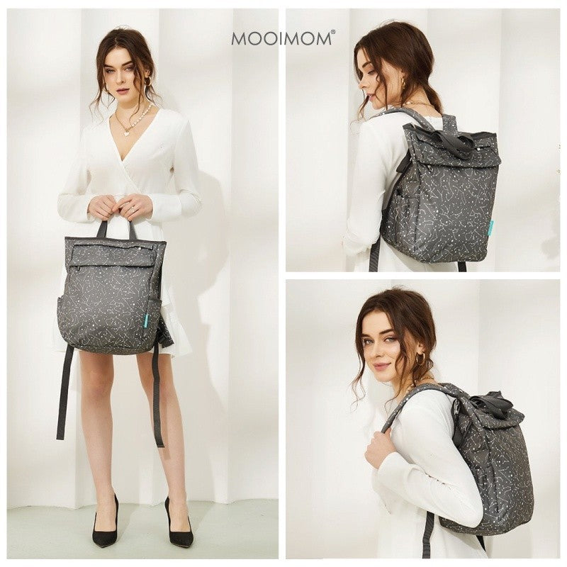 Tas Bayi Modern & Praktis - Starlet Unisex Diaper Bag MOOIMOM