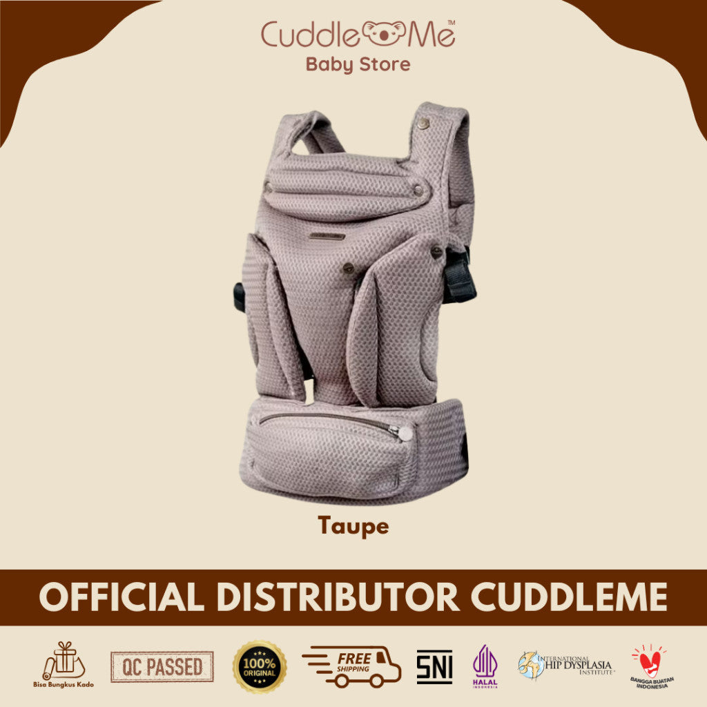 CuddleMe Wingme Carrier Premium Gendongan Depan Non Hipseat Newborn Baby Toddler SSC M Shape Adjustable 5 Posisi Bayi Balita Wing Me Cuddle Me VS Ultimo