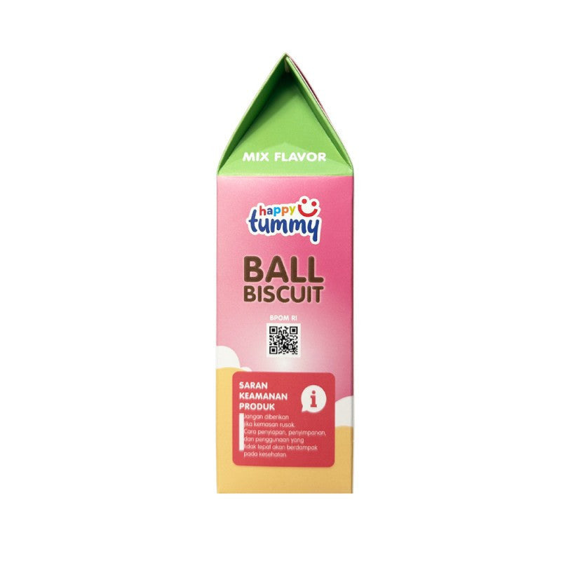Happy Tummy Ball Biscuit Snack Anak 1 - 3 tahun 60g