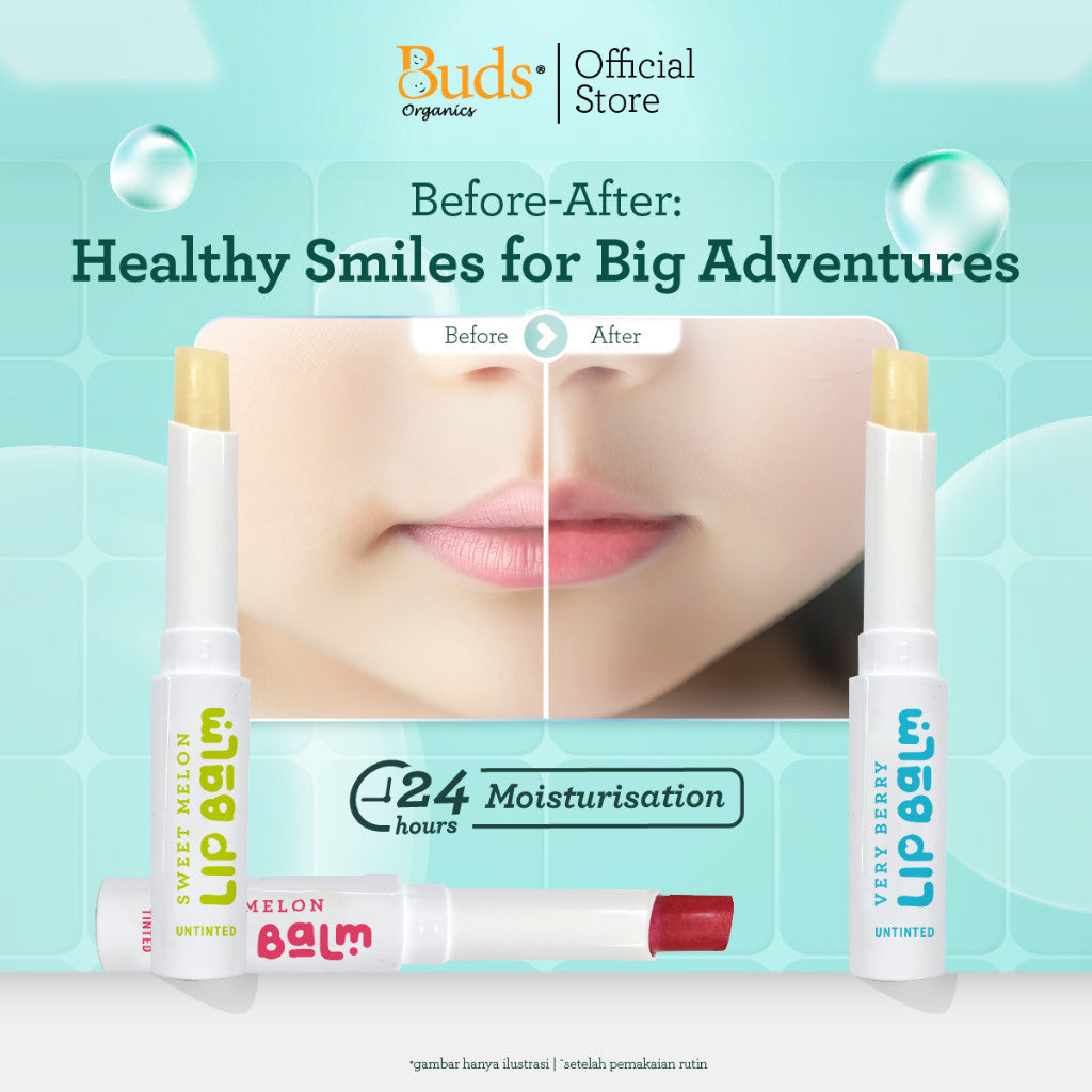 Buds Organics Lip Balm for Kids - Pelembab Bibir Anak