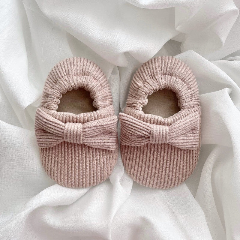 Petita Petito Little Bow Baby Shoes | Sepatu Bayi Dengan Pita | Prewalker Shoes