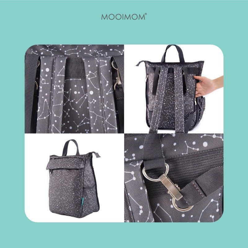 Tas Bayi Modern & Praktis - Starlet Unisex Diaper Bag MOOIMOM