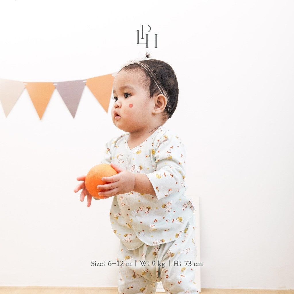 Little Palmerhaus - Little Wear Long Set 26.0 (Setelan Bayi Lengan Panjang)