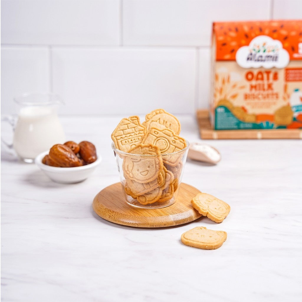 ALAMII MULTIGRAIN BISCUITS 1 TAHUN 60 G Biskuit Anak Bebas Lemak trans Sumber Serat