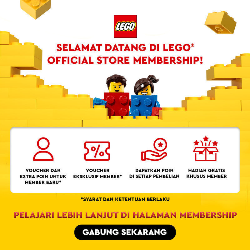 LEGO Technic 42163 Heavy-Duty Bulldozer Set (195 Pieces) Mainan Balok (7 Tahun+)