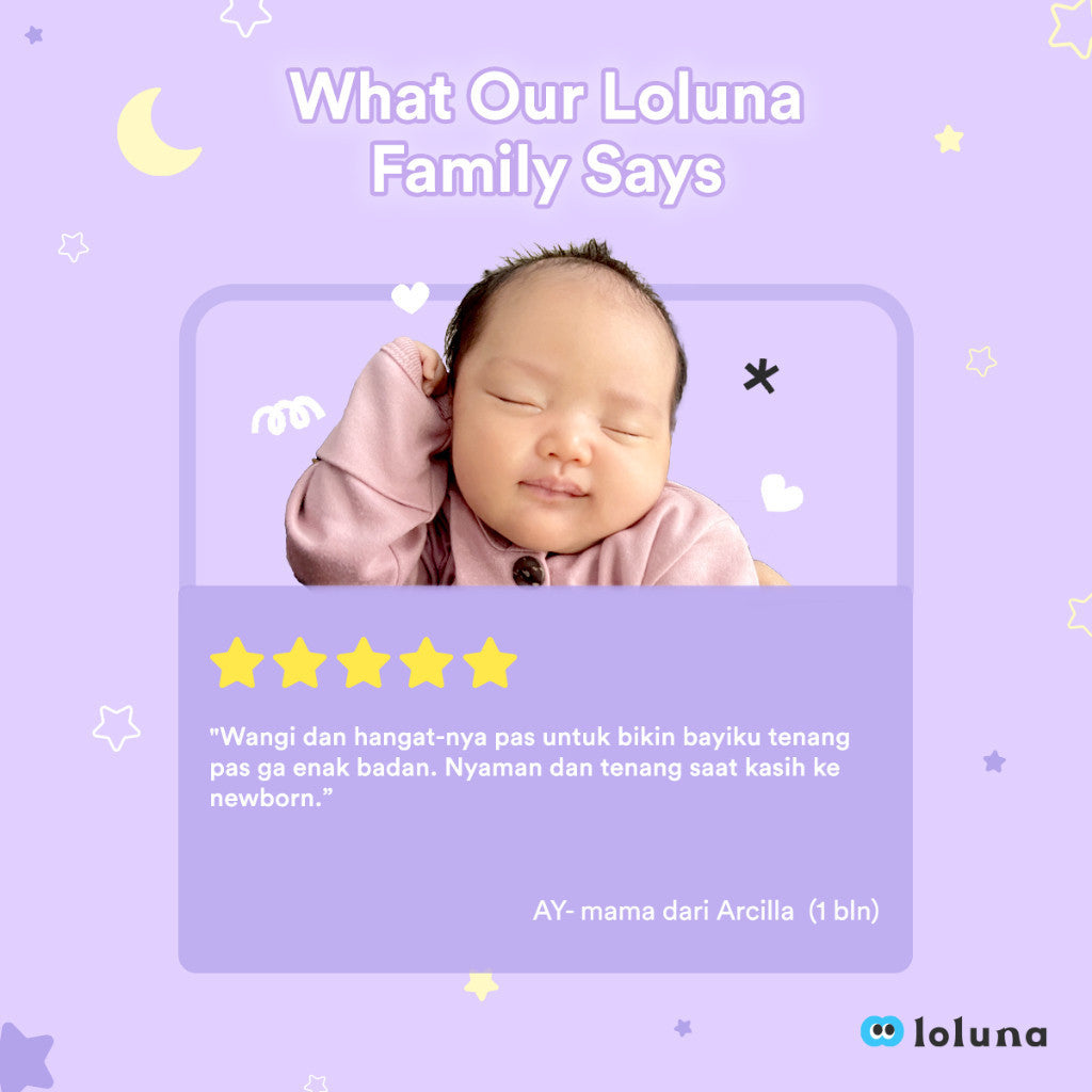Loluna Baby Calming Cream - Krim Penghangat dan Pereda Kolik Bayi dan Anak