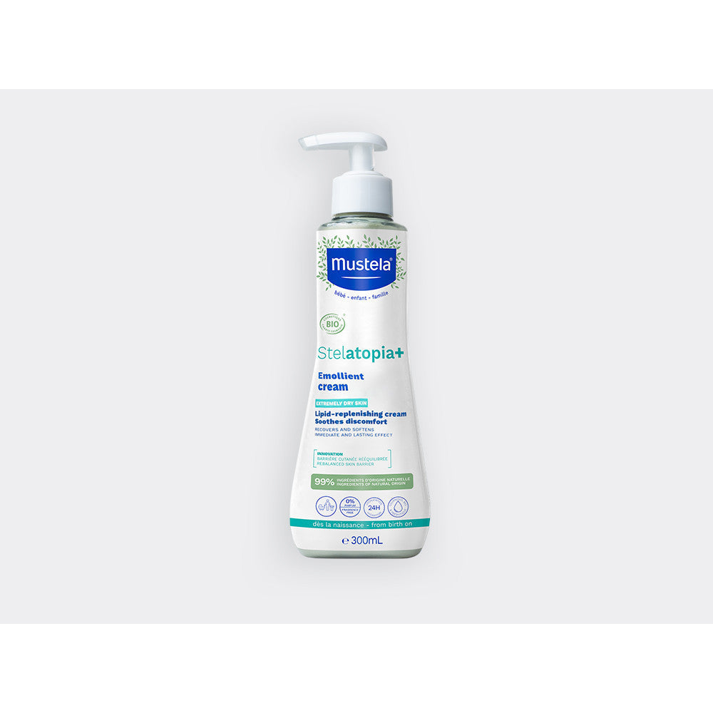 Mustela Stelatopia+ Emollient Cream 150ml & 300ml - Lotion Bayi Atopic
