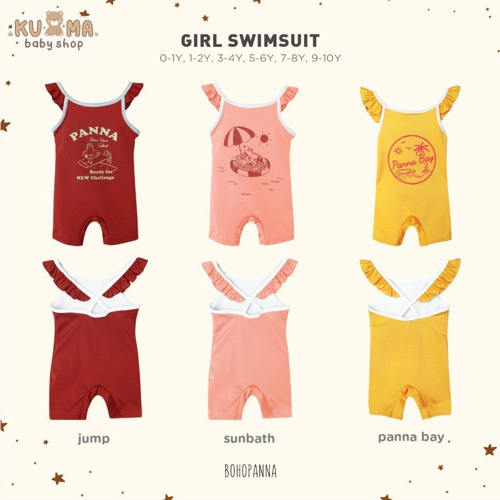 BOHOPANNA - GIRL SWIMSUIT - Baju Renang Anak Perempuan BP2482