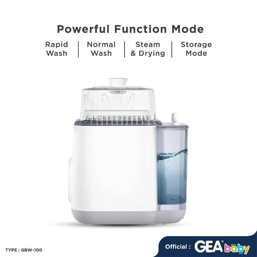 GEA BABY Deluxe Auto Bottle Washer & Sterilizer GBW-100 / Pencuci Botol / Steam Bottle / Sterilizer Dish Dryer / Pengering dan Steril Botol Bayi