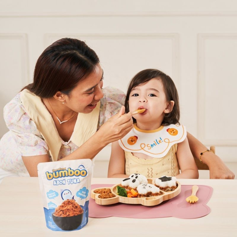 BUMBOO Abon TUNA Asli - Tekstur Lembut MPASI Si Kecil - Sumber Protein - Tanpa MSG - Tanpa Pengawet