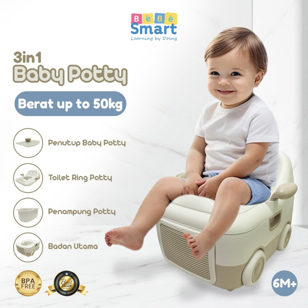 BEBE SMART Toilet Training Anak / Potty training / Pispot anak / WC Duduk Anak / Potty Seat Car Mobil