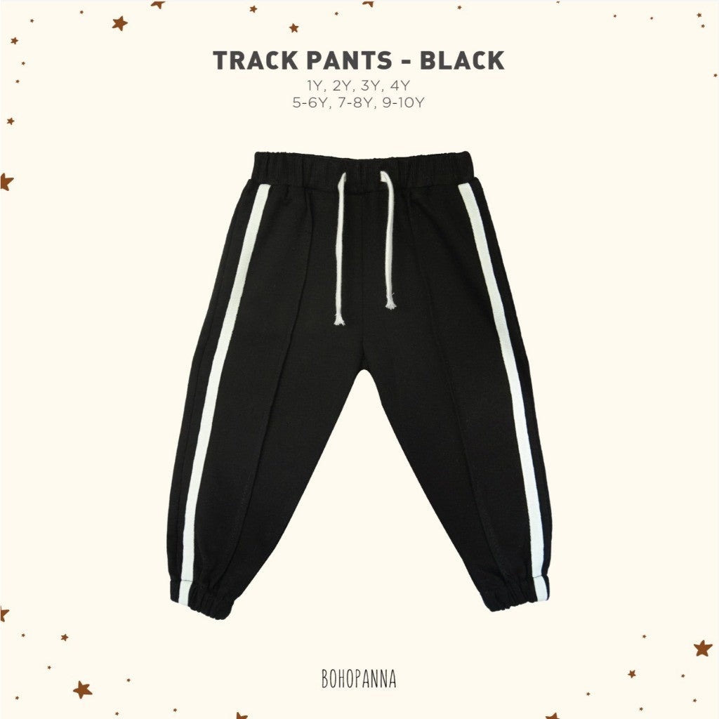 BOHOPANNA - TRACK PANT - Celana Panjang Anak Laki-Laki - Celana Jogging - Celana Olahraga