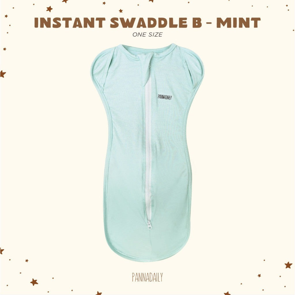 BOHOPANNA - PANNADAILY - PANNA DAILY - BABY & BAYI - INSTANT SWADDLE- Selimut Bayi - Bedong Bayi