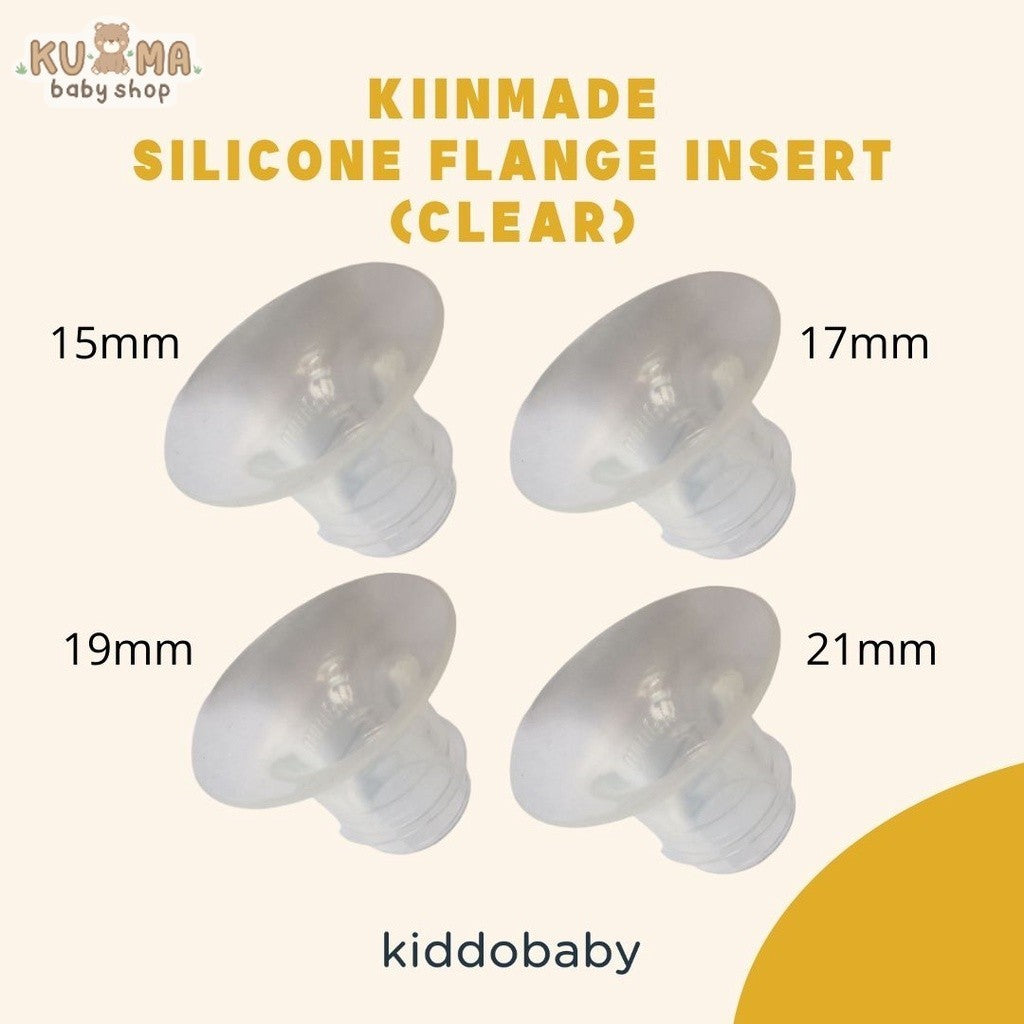 Kinmade Silicone Flange Insert Size Ganjil Clear | Selipan Corong Silikon