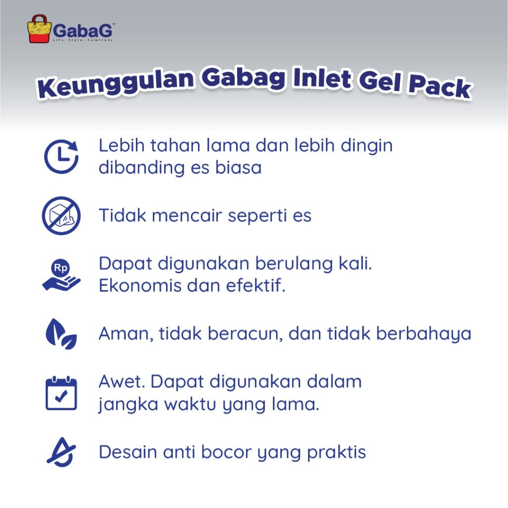 GabaG - Hot/Ice Gel 500 gram Meow | Pendingin Asi | Ice gel Pack
