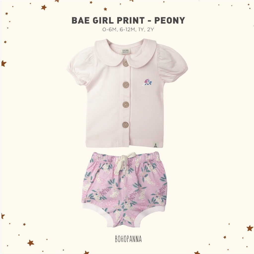 BOHOPANNA - BAE GIRL - Baju Setelan Bayi Perempuan BP2407