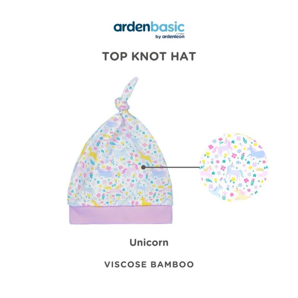 ARDENLEON ArdenBasic Top Knot Hat Topi Bayi
