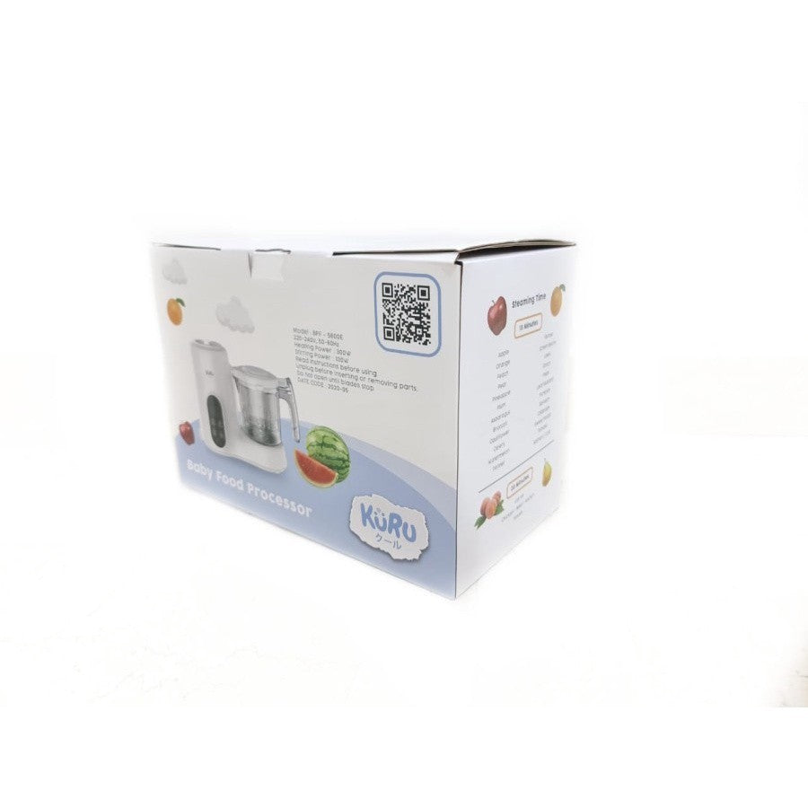 KURU 4in1 Baby Food Processor Food Maker Steamer Blender Mpasi FP5800