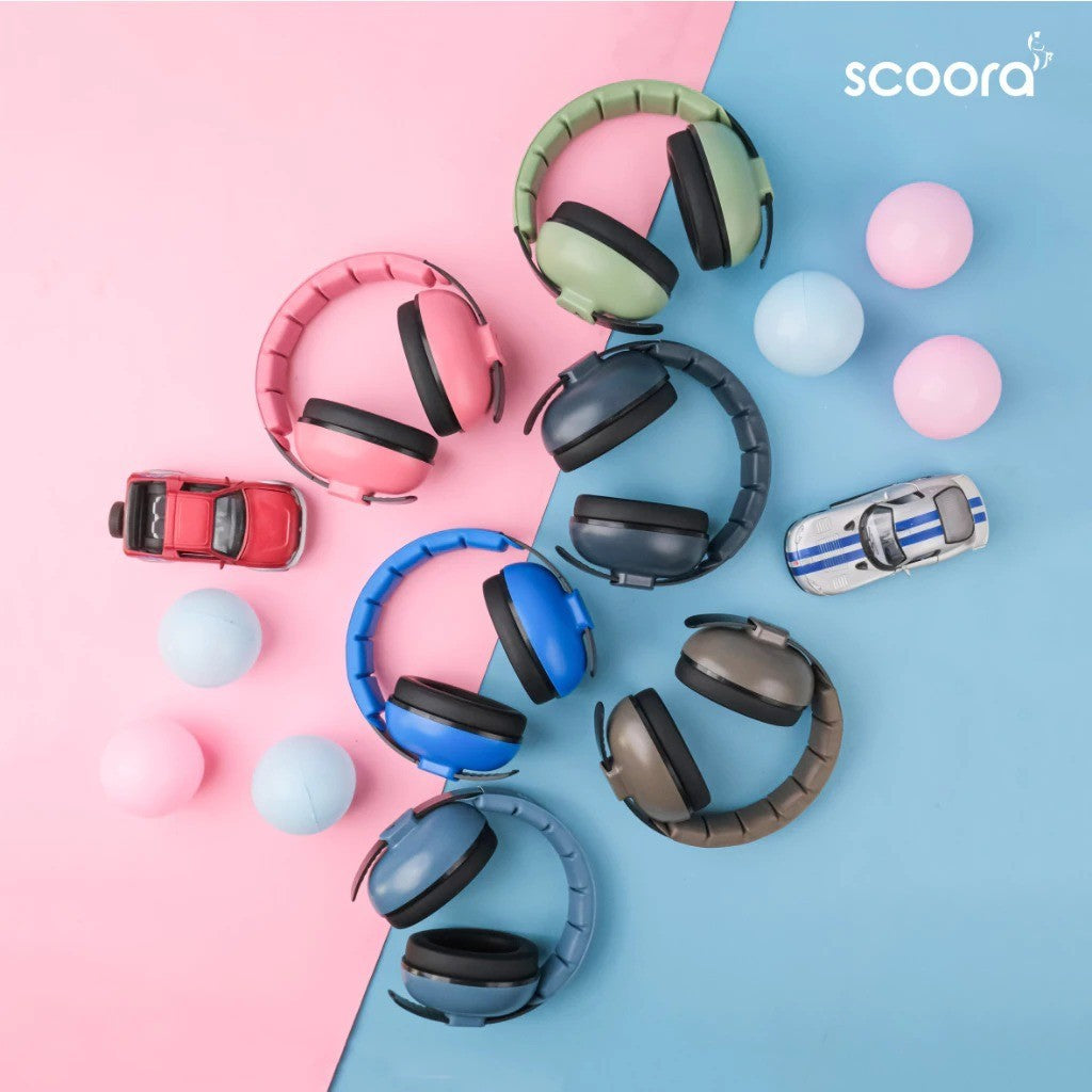 SCOORA Cronos Full Colour Baby Earmuff Penutup Telinga Bayi Headset