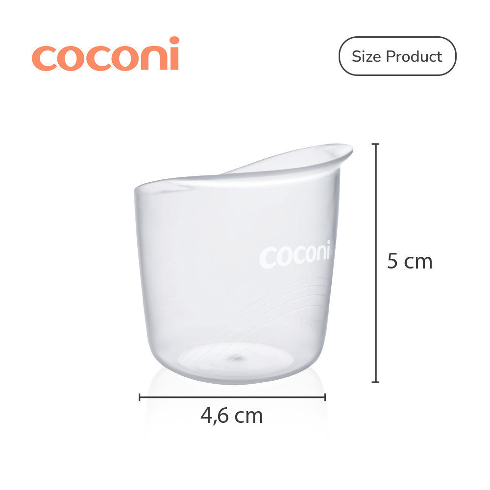 COCONI Newborn Baby Cup Feeder | Gelas Pemberi Asi Pada Bayi Baru Lahir | Gelas Kecil Anak Bayi