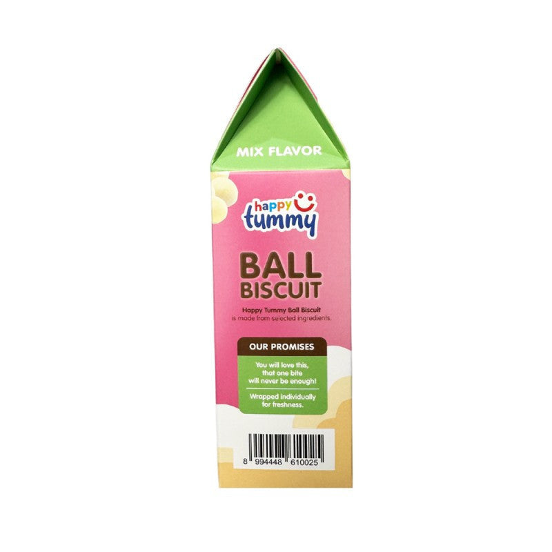 Happy Tummy Ball Biscuit Snack Anak 1 - 3 tahun 60g