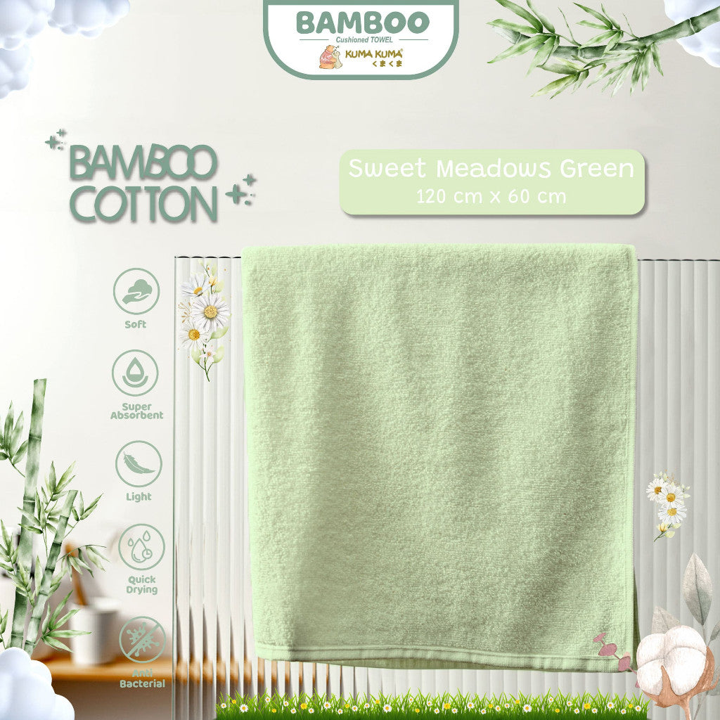 KUMA KUMA - Bamboo Towel (60x120cm) | Handuk Newborn Premium Quality