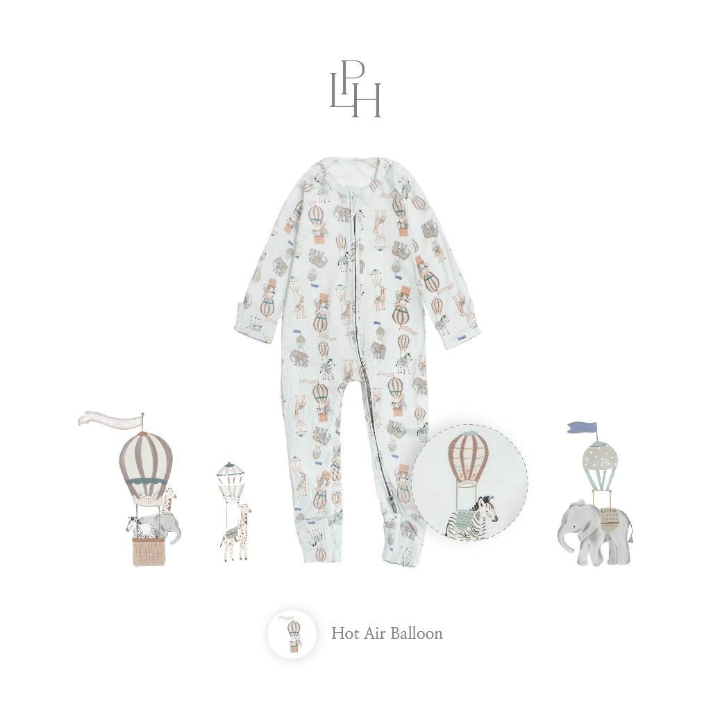Little Palmerhaus - Tencel Sleepsuit (Jumpsuit Bayi) 3.0