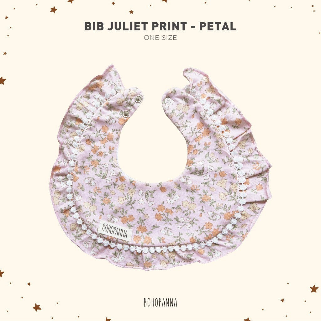 BOHOPANNA - BIB JULIET PRINT - Slabber Bayi