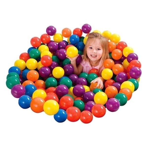 Intex Bola 6.5cm Fun Balls 49602 Mainan Bola Anak Mandi Bola