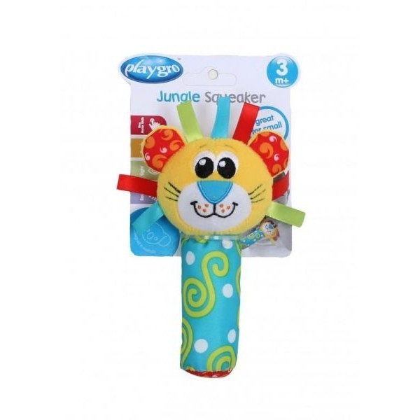Playgro Jungle Squeaker Lion 3m+ Mainan Suara Bayi