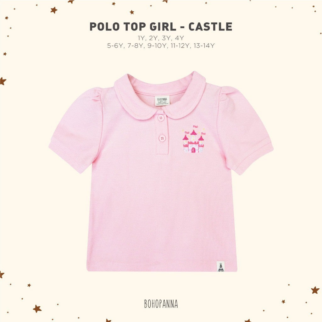 BOHOPANNA - POLO TOP GIRL - ATASAN ANAK 2525