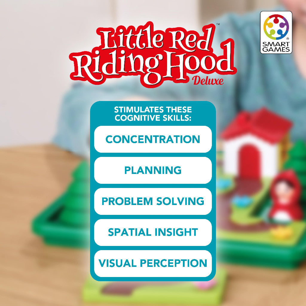 SmartGames Little Red Riding Hood Mainan Edukasi Anak Board Game