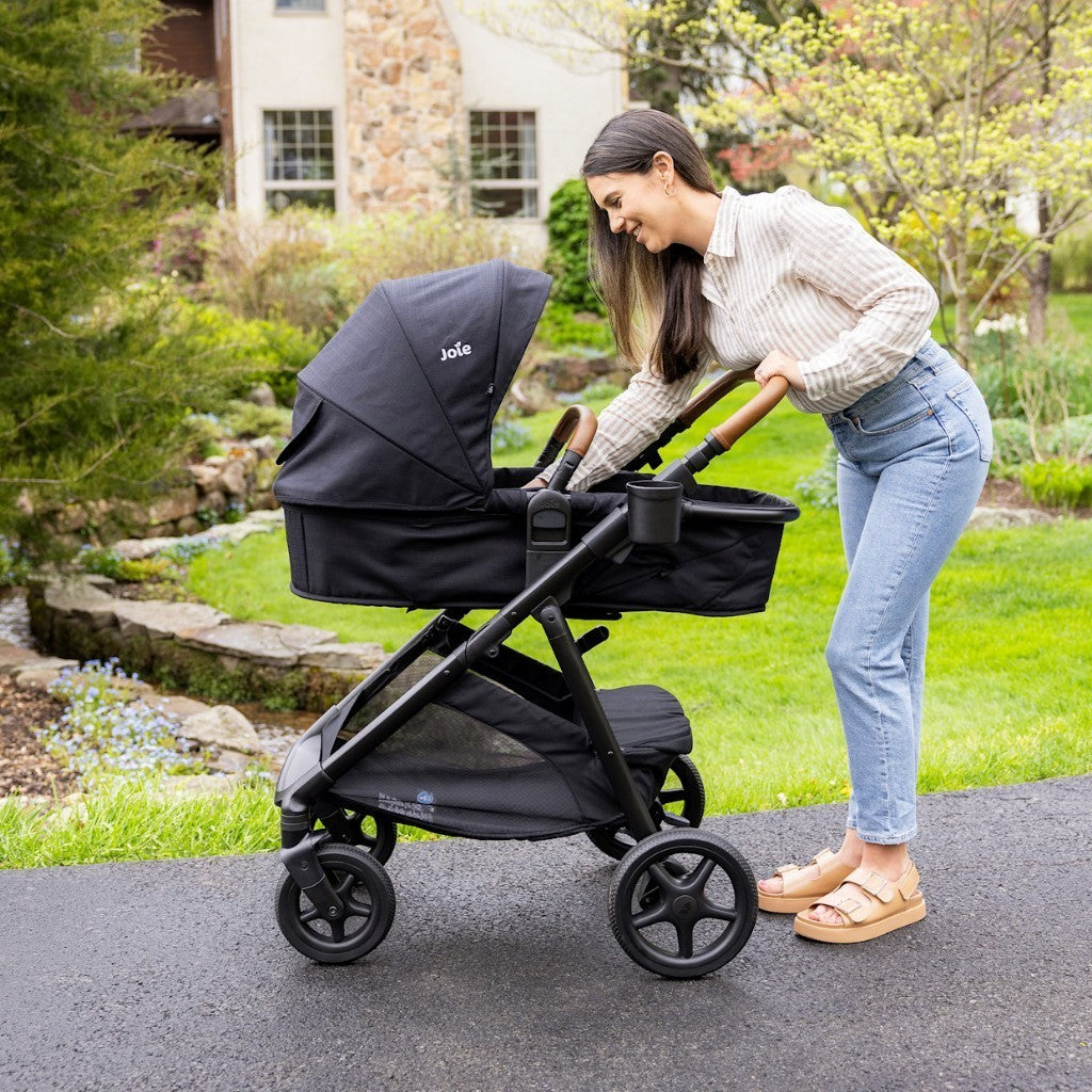 Stroller Joie Ginger Travel System With Rue & Base Baby Carrier Cot