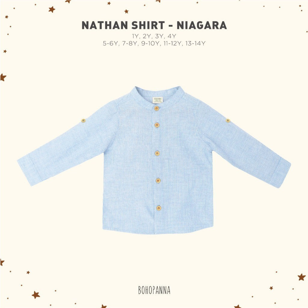 BOHOPANNA - NATHAN SHIRT - Atasan Anak Laki-Laki - Lengan Panjang - Atasan Panjang 2422