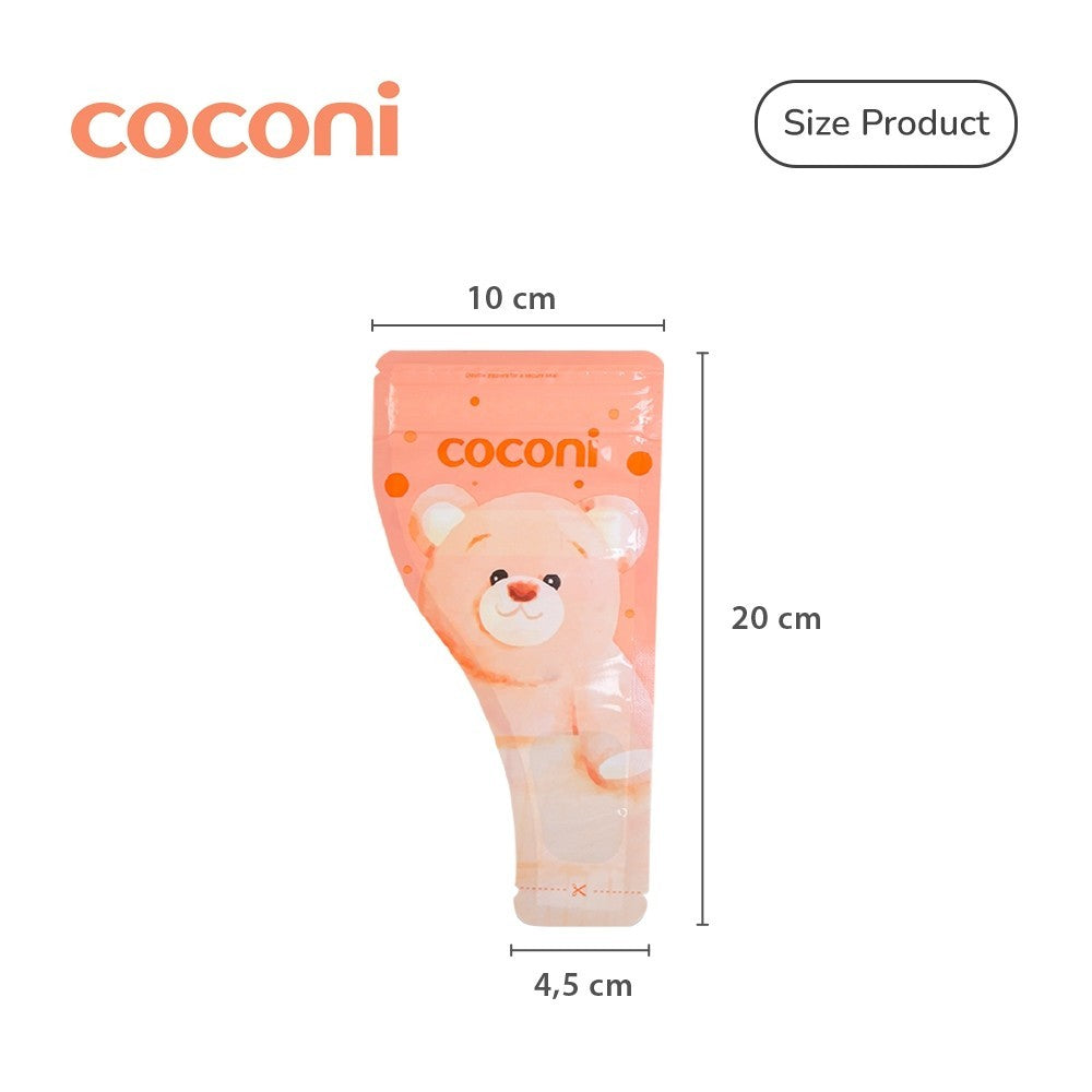 COCONI Powdered Milk Storage Bags 30pcs | Kantong Susu Bubuk Bayi BPA Free