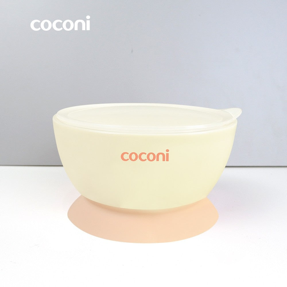 COCONI Suction Bowl | Mangkok Makan Bayi Anak Anti Tumpah 400ml - Mpasi Peralatan Makan Bayi