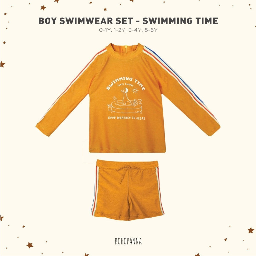 BOHOPANNA - BOY SWIMWEAR SET - Baju Renang Anak Laki-Laki 2482