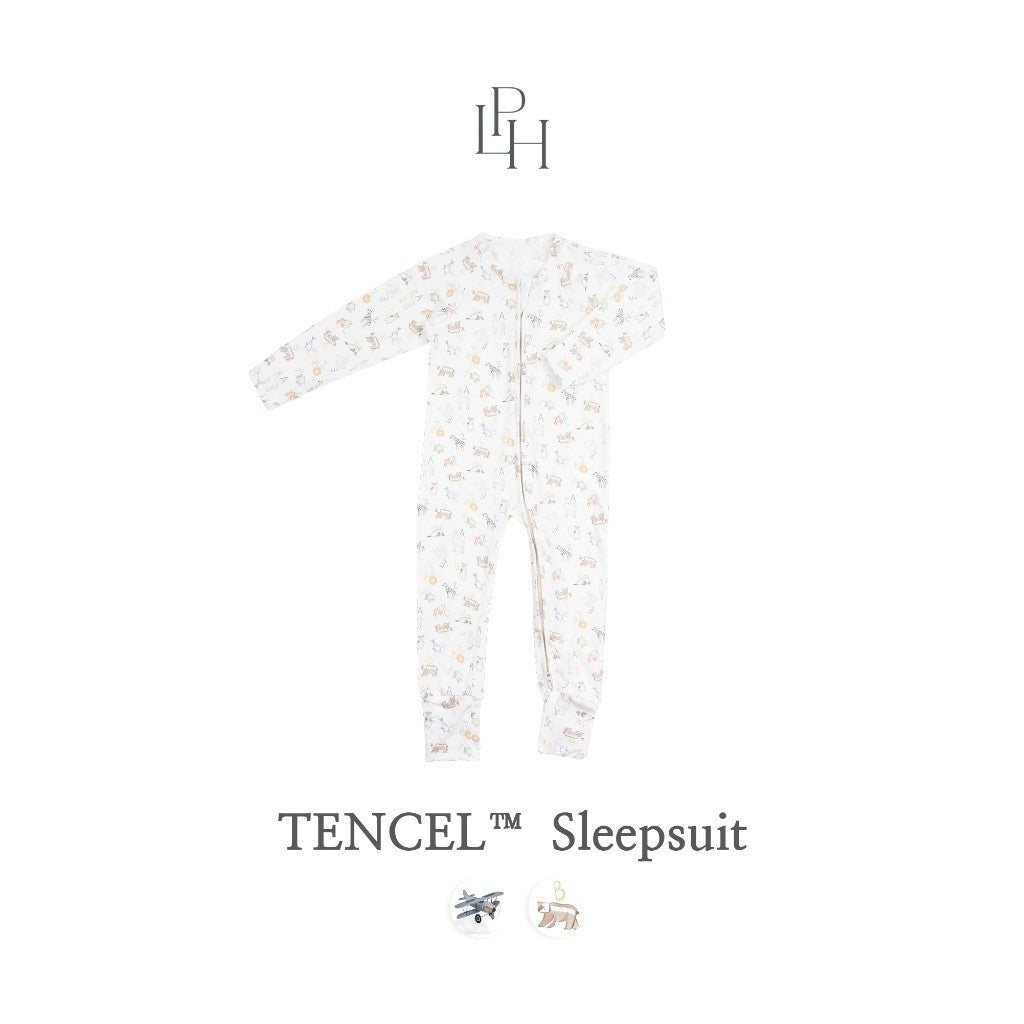 Little Palmerhaus - Tencel Sleepsuit 2.0 (Jumpsuit Bayi)