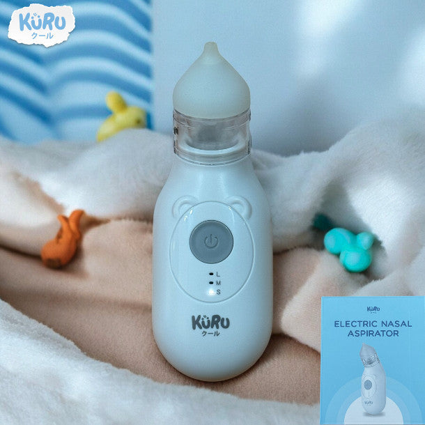 Kuru Baby Electric Nasal Aspirator | Alat Penyedot Ingus Elektrik Nose Cleaner