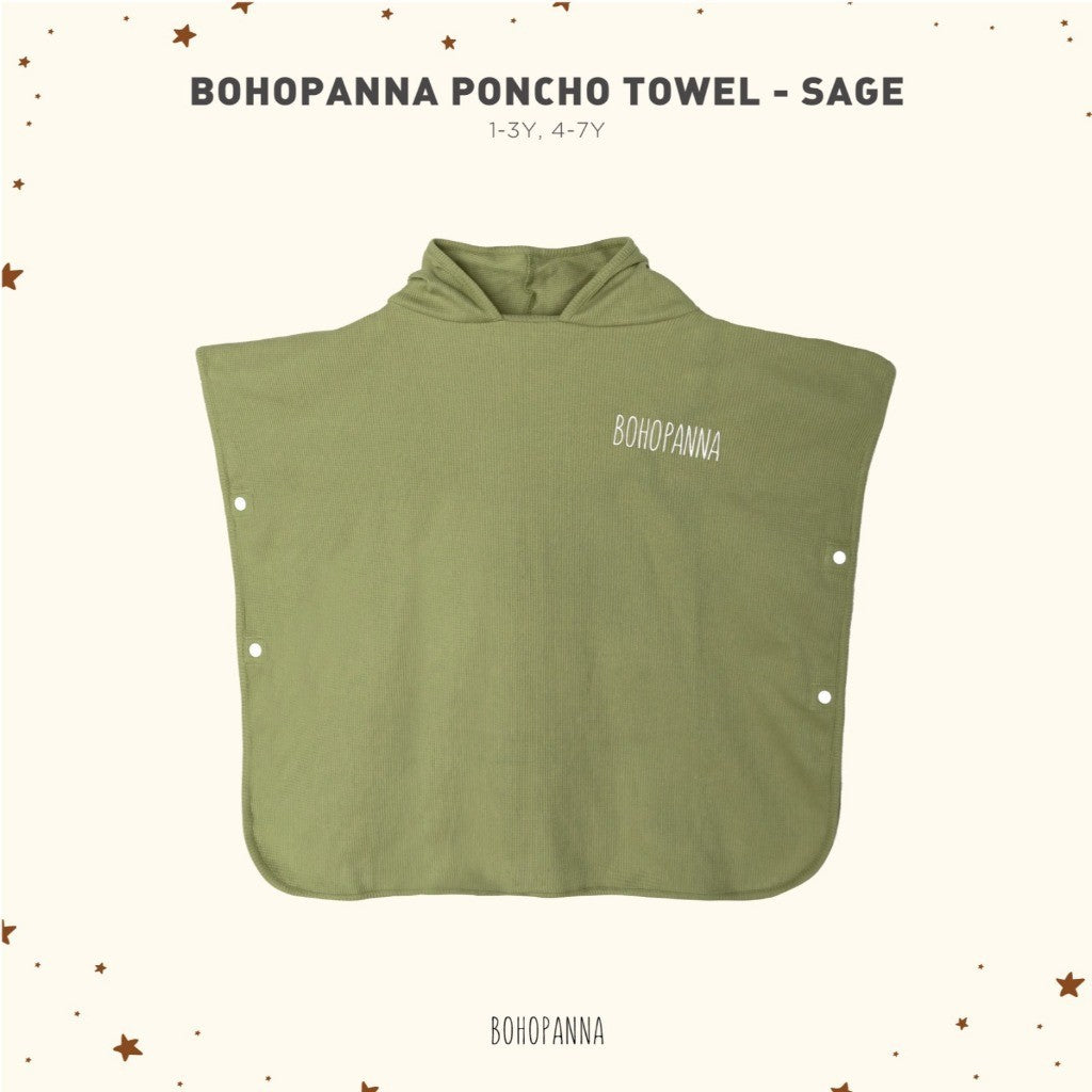 BOHOPANNA - PONCHO TOWEL - Handuk Renang - Handuk Anak 2435