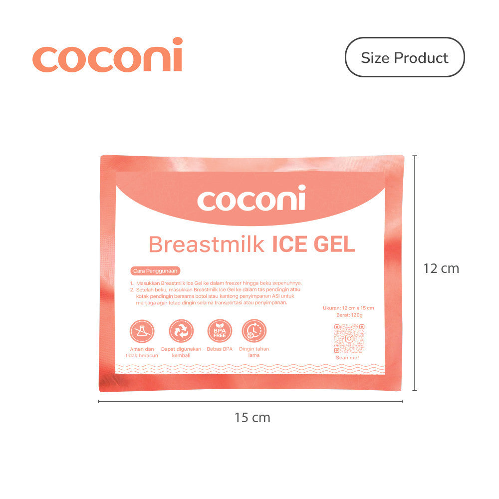 COCONI Breastmilk Ice Gel | Gel Pendingin Asi | Ice Pack