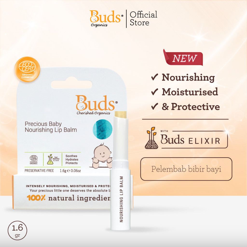 Buds Precious Baby Nourishing Lip Balm - Pelembab Bibir Bayi
