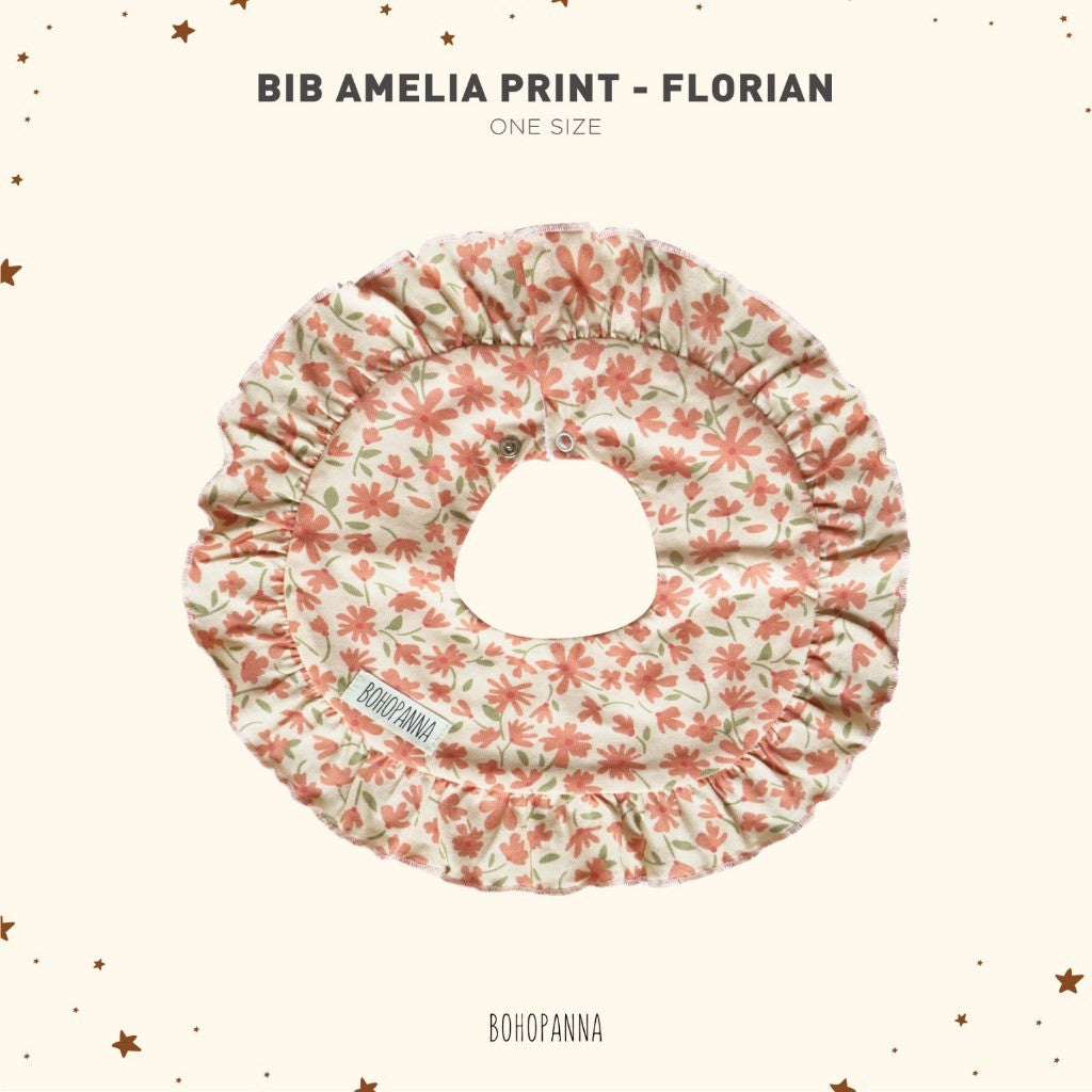 BOHOPANNA - BIB AMELIA PRINT 2.0 - SLABBER BAYI