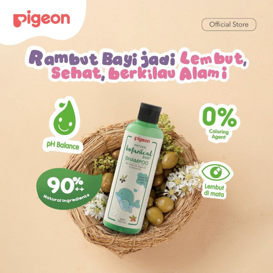 PIGEON Botanical Baby Shampoo 240Ml