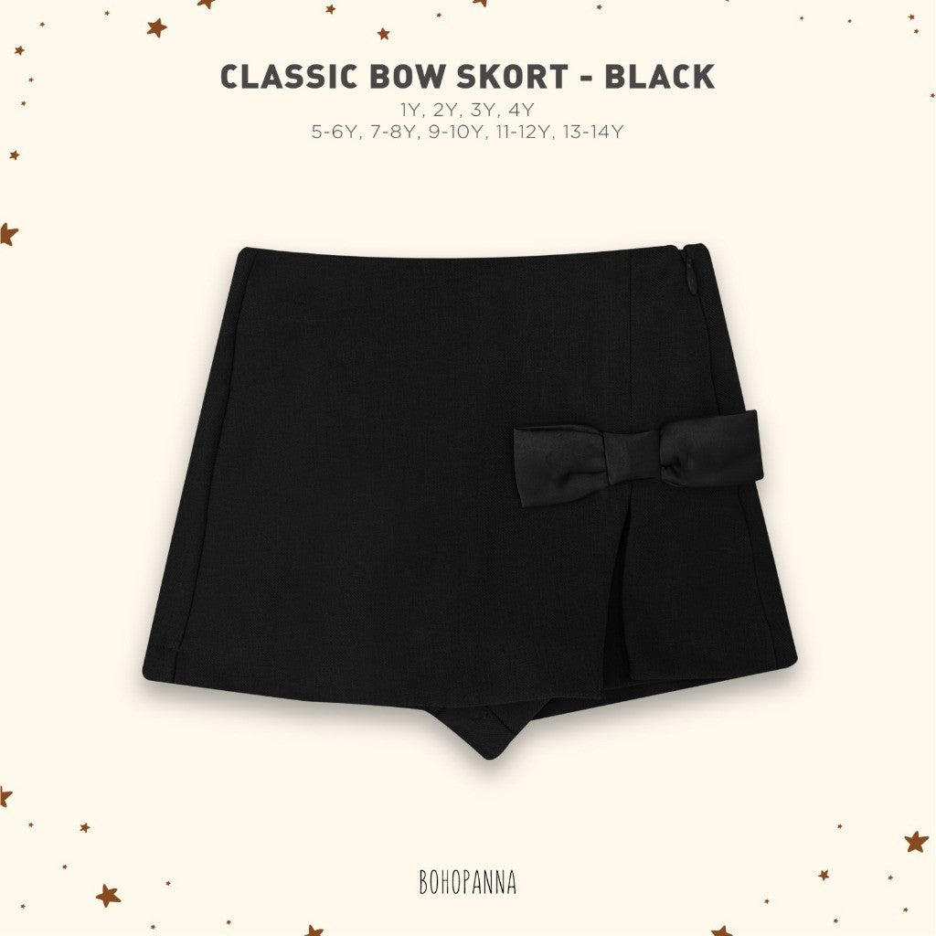 BOHOPANNA - CLASSIC BOW SKORT - SKORT ANAK 2559