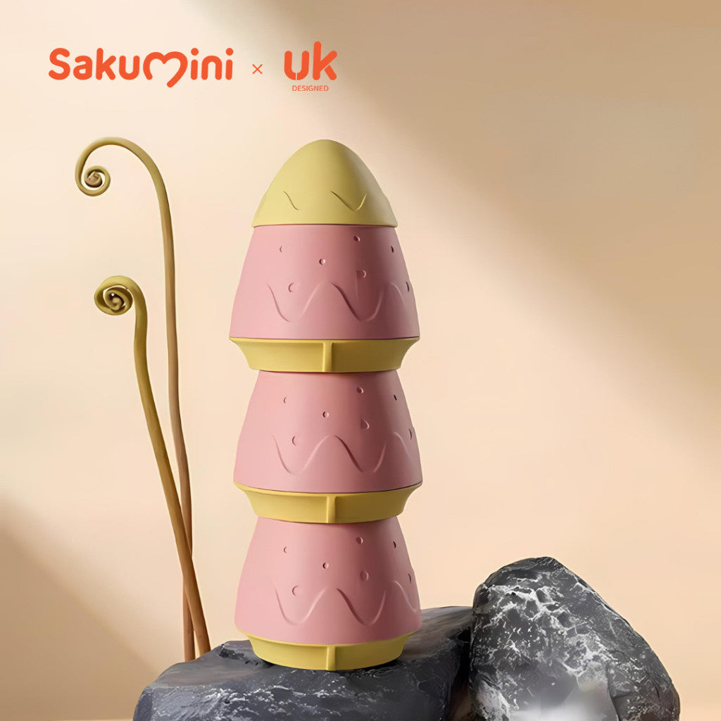 Sakumini Milk Powder Container 3in1 Tempat Susu Bubuk Bayi Anti Lembab