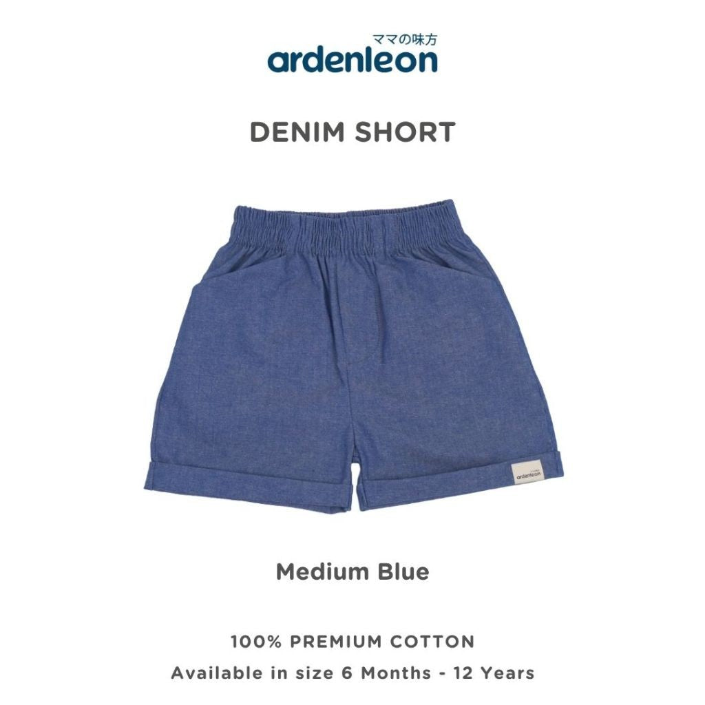 ARDENLEON Celana Pendek Anak Denim Short Chinos