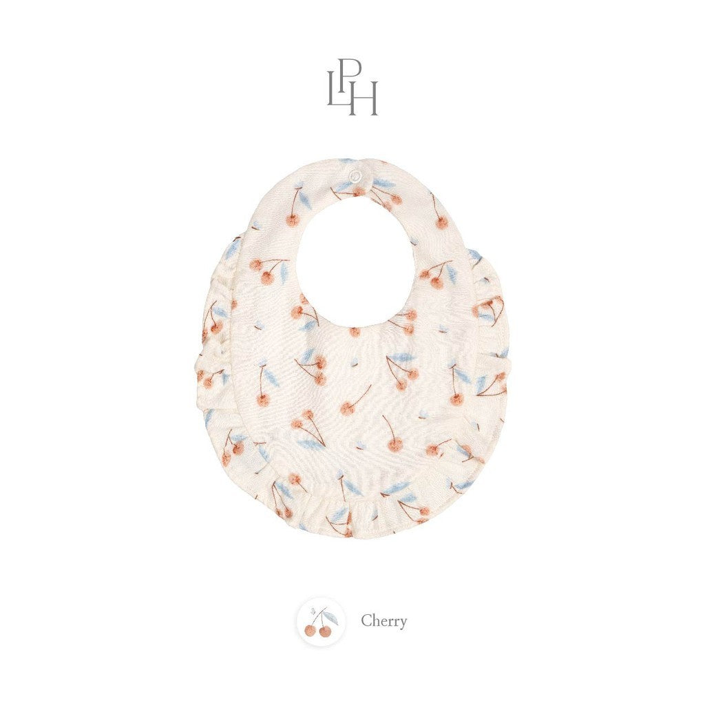 Little Palmerhaus - Muslin Ruffle Bib (Celemek Bayi)