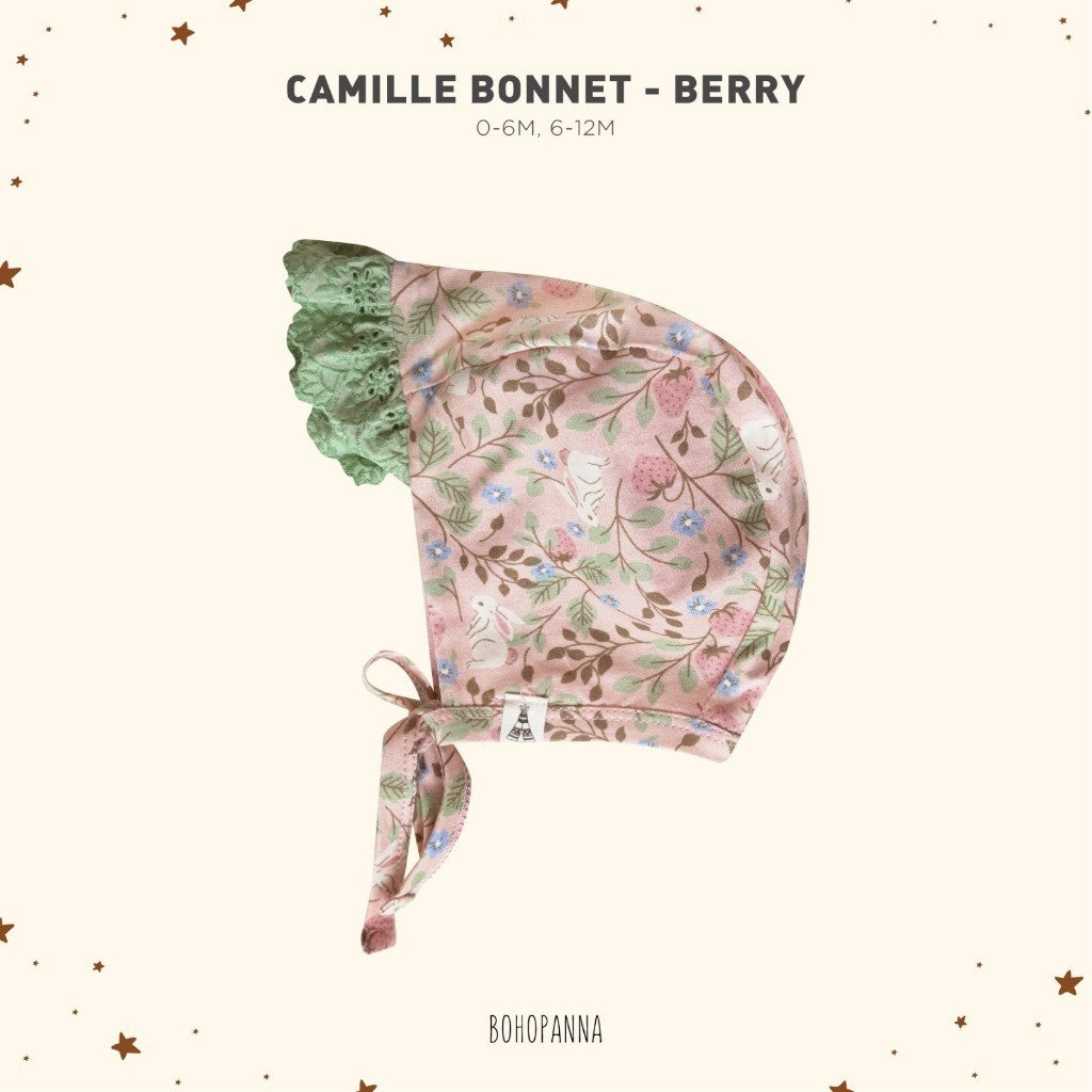 BOHOPANNA - BONNET CAMILLE 2536 - Topi Bayi Perempuan