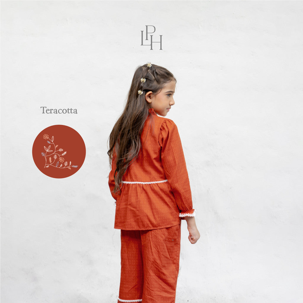 Little Palmerhaus - Baju Lebaran 2026 - Rihla Girl Attire Set (Setelan Baju Muslim Anak Perempuan)
